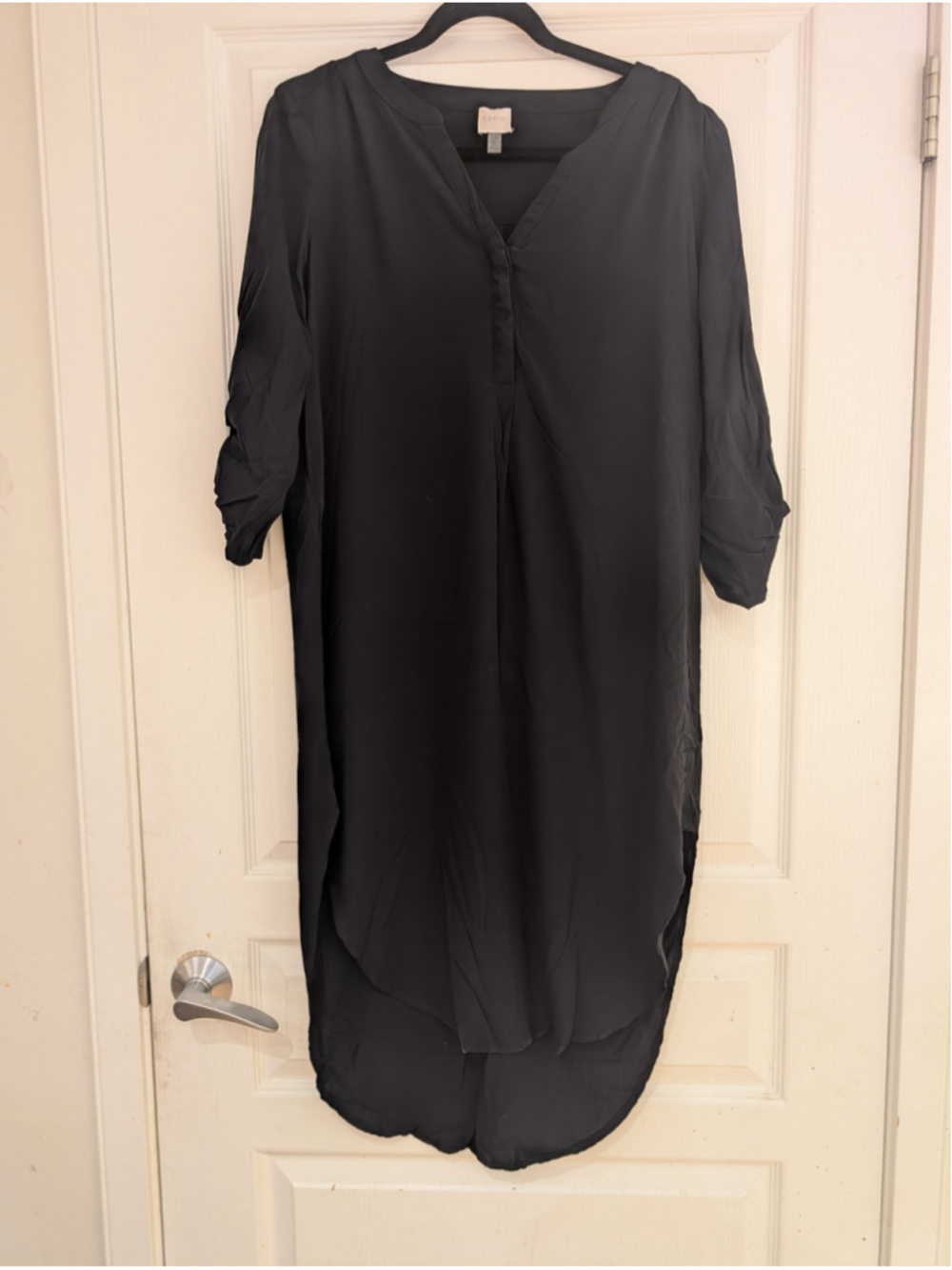 Women's Cupio Black Midi Dress Size L